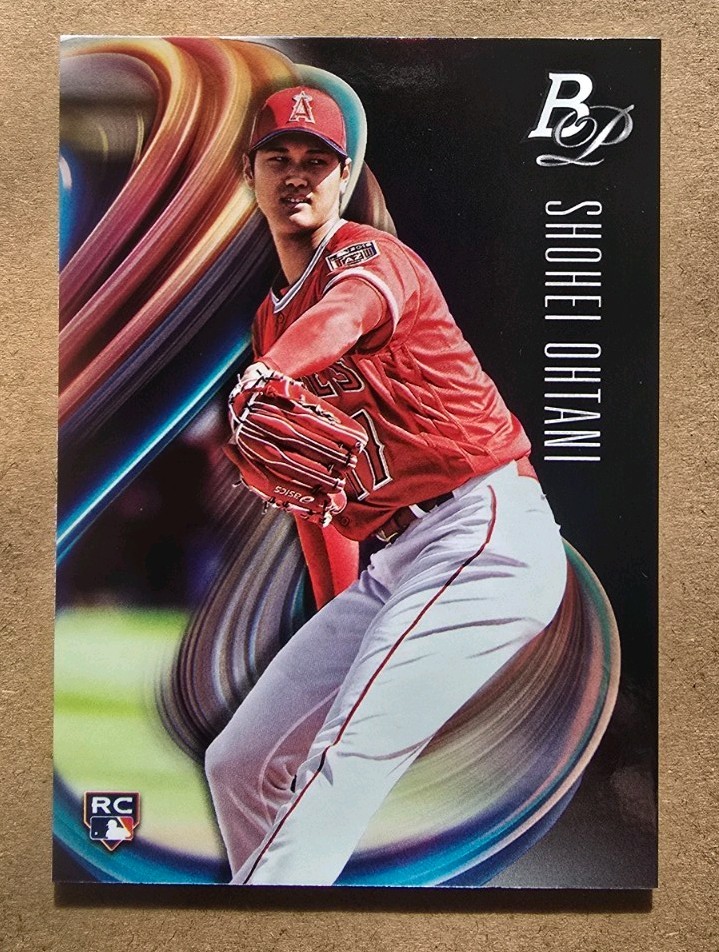 2018 Bowman Platinum Shohei Ohtani Rookie #34 Pitching (RC)
