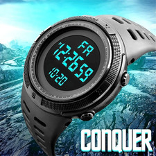 Military Tactical Sports Watch Men - Digital LED Backlight Wristwatch Waterproof