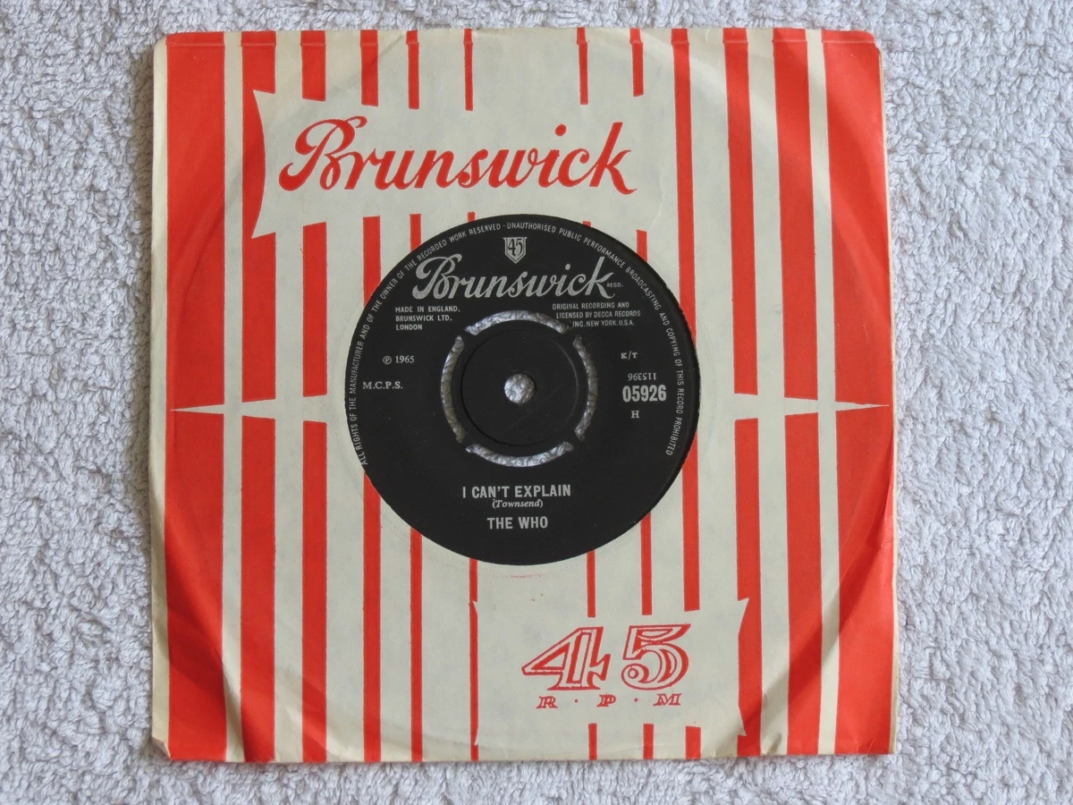 The Who Brunswick for sale | eBay UK