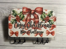 Janell Rae Budgets Cozy Christmas Box Challenge | Cash Stuffing