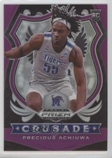 2020-21 Panini Prizm Draft Picks Crusade Purple 48/75 Precious Achiuwa #88 0b0