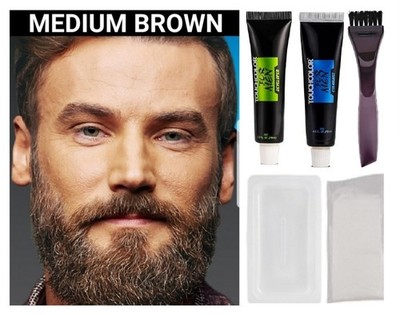 Fast Gray Coverage Beard Dye   Brown, Black, Blonde Hair Color Cream