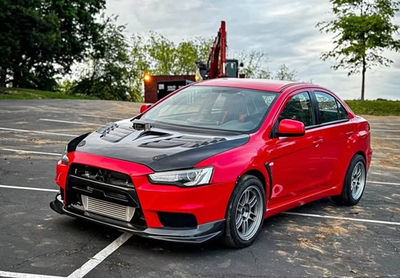 #ad EVO X PART OUT EVO 10 4B11 AMS ETS STM GSR MR LANCER CARBON CF SEIBON VARIS $123.00