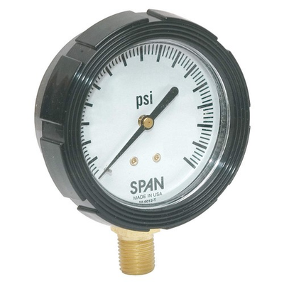 #ad #ad SPAN LFS 210 5000 G KEMX Pressure Gauge0 to 5000 psi2 1 2In 5NMZ0 $51.46