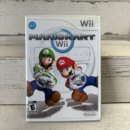 Mario Kart Wii (Nintendo Wii, 2008) Complete with Manual and Insert CIB TESTED!