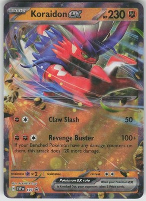 Koraidon ex Promo Holo Scarlet & Violet Promo NM 197