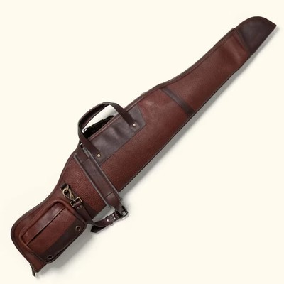 Personalized Full Grain Leather Rifle Case Custom Rifle Cover