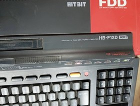 Sony HB-F1XD MSX2 Personal Computer 3.5" FDD MSX-MUSIC 80s Junk F/S