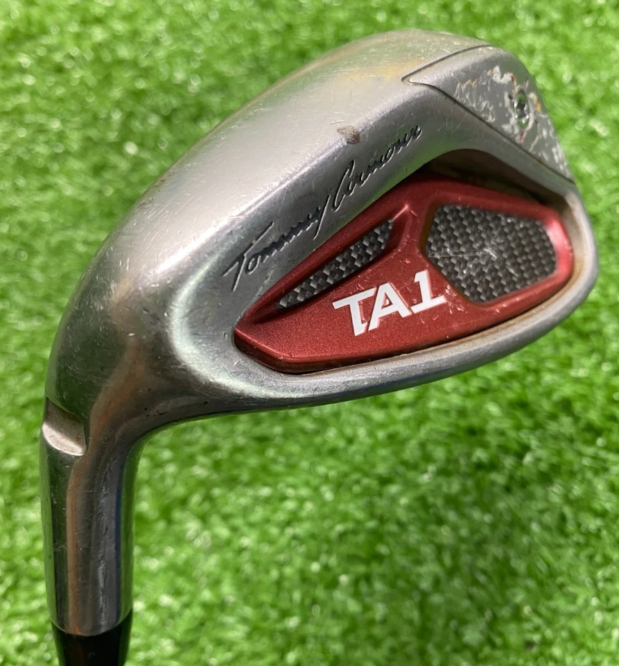 Tommy Armour TA1 Gap Wedge / LEFT-HAND / Regular Steel ~35.75"/ Nice Grip/xx7619 - Image 2 of 4