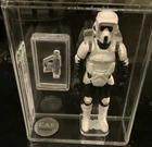 1983 Biker Scout Long Mask CAS Graded 85 Kenner Star Wars