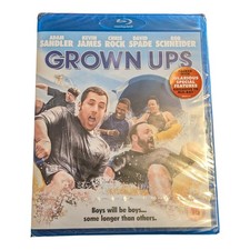 Image of Grown Ups (Blu-ray, 2011) Adam Sandler New & Sealed