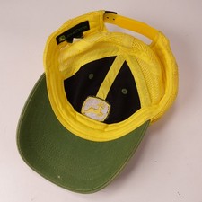 JOHN DEERE Cappellino da baseball verde/giallo per bambini con stampa trattore, giallo/verde, Taglia unica