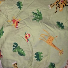 Fisher Price Rainforest Green Fitted Crib Sheet