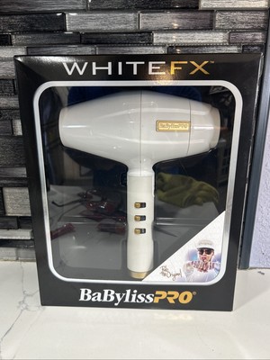 BaBylissPRO WHITEFX High-Performance Turbo Dryer | FXBDW1 .