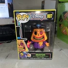 Disney Funko POP! Mayor Nightmare Before Christmas  #807 USED Black Light