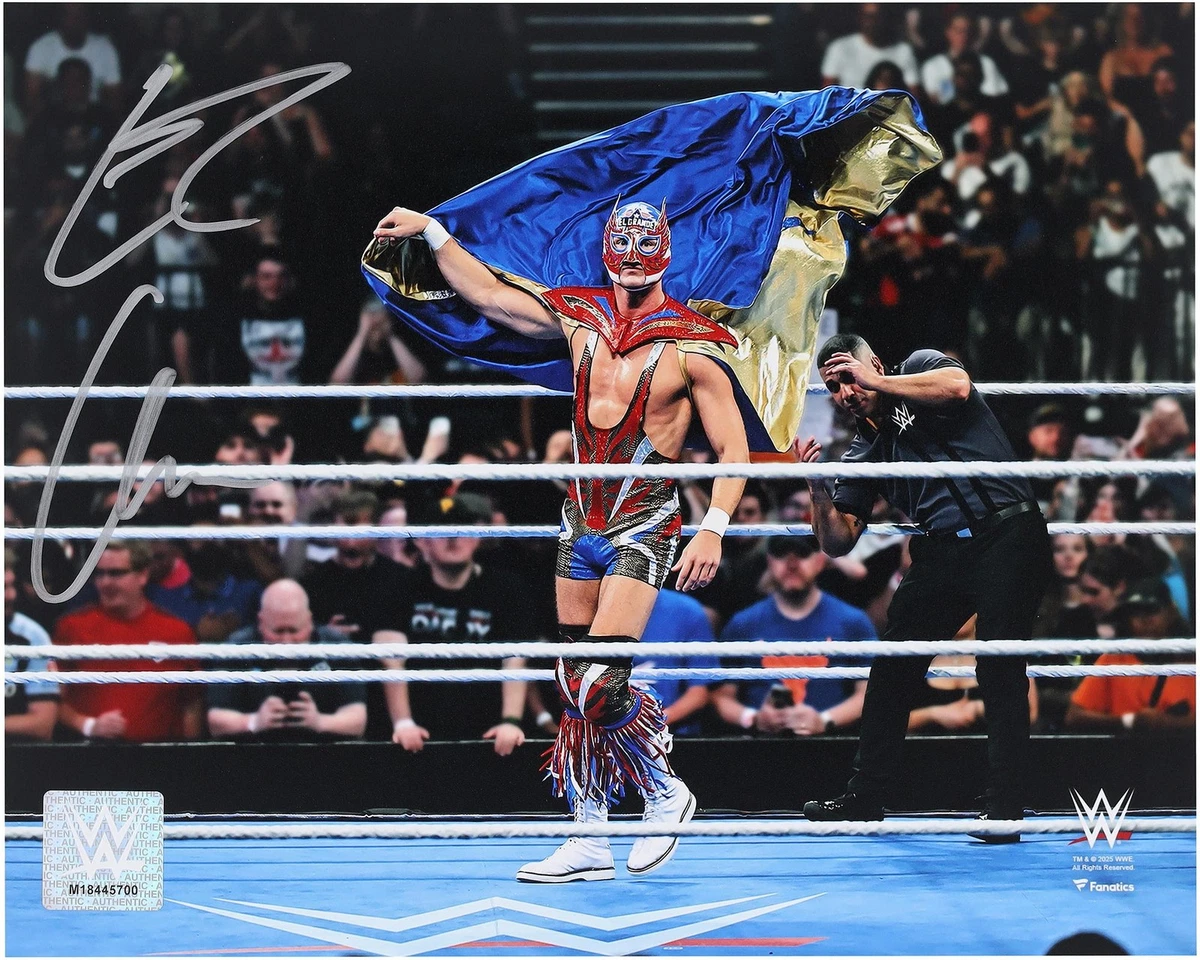 Fanatics Authentic WWE Wrestling Original Autographed Items for