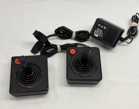 Atari 2600 Sears Tele-Games Heavy Sixer Console Bundle Cleaned Tested