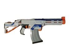 NERF N-Strike Elite Retaliator Blaster White W/Attachments