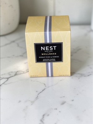 NEST New York Sunlit Yuzu & Neroli LuxuryScented Candle 8.1 oz Citrus Neroli NIB