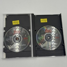 Creature Shock: Special Edition (Sega Saturn, 1996) CIB Complete w/ Both Discs