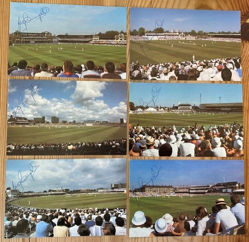 6 x Greg Campbell Stamp Publicity Test Match Grounds Series 2 Unused