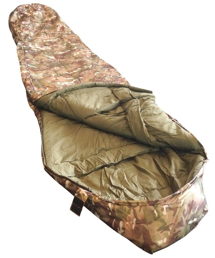 Cadet Sleeping Bag System BTP Camo Lightweight Military Camping Hiking