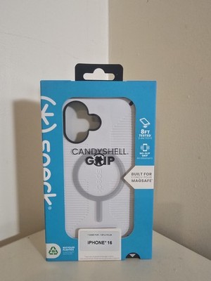 Speck Candyshell Grip Case for Apple iPhone 16 White