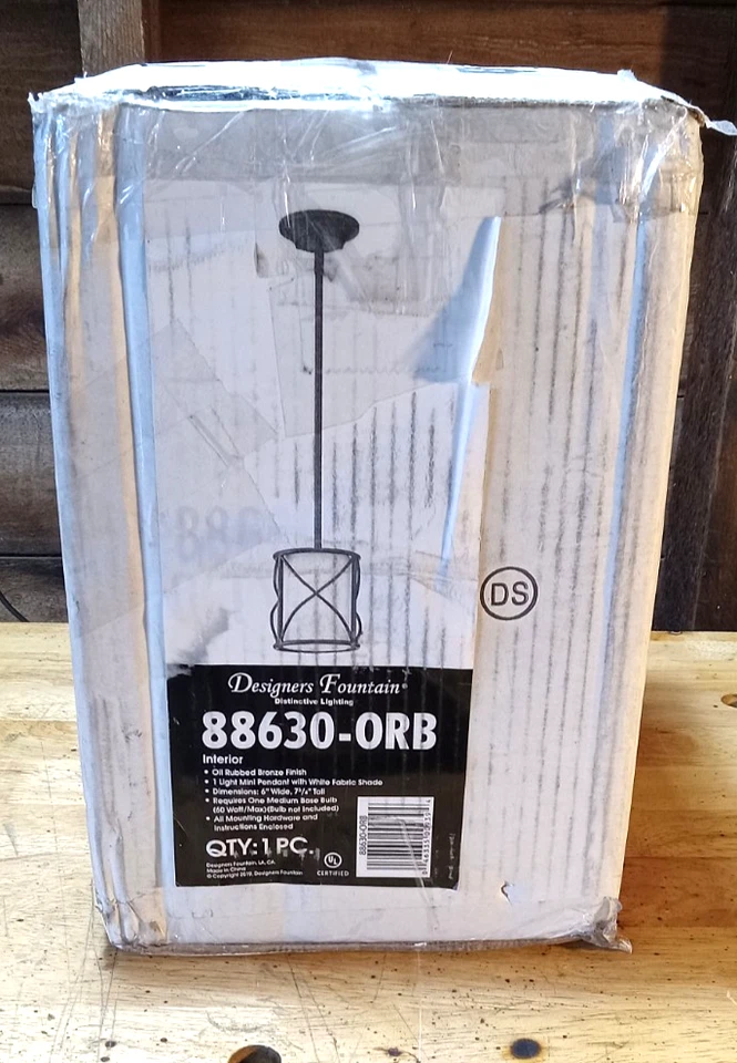 Fuente de diseño Avara una luz mini colgante bronce frotado con aceite 88630-ORB Foto 2 de 2