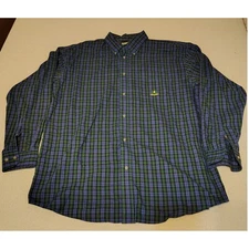 Wrangler Riata Plaid Long Sleeve Button Down Shirt Men's Casual Western II