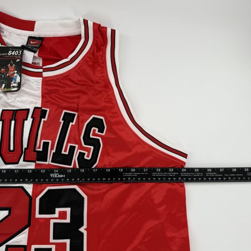 Chicago Bulls Jersey Mens XL NBA Basketball Michael Jordan 23 Nike Retro - Picture 7 of 10