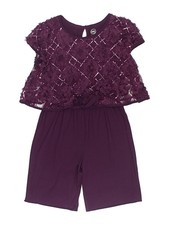 Wonder Nation Girls Purple Dress 18