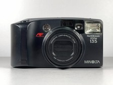 Minolta PANORAMA ZOOM 135 Black Point  Shoot 35mm from JAPAN