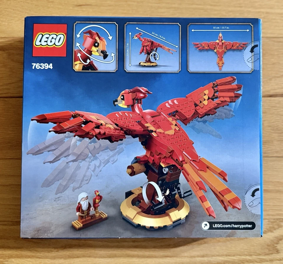 LEGO 76394 Harry Potter Fawkes, Dumbledore’s Phoenix | New In Sealed Box - Image 2 of 4
