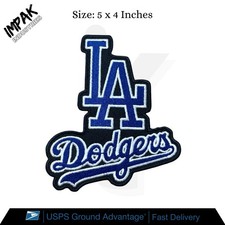 Los Angeles LA Dodgers Embroidered Patch Sew ...