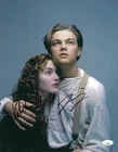 Leonardo DiCaprio Kate Winslet Signed Titanic 11x14 Photo PSA #AS05304
