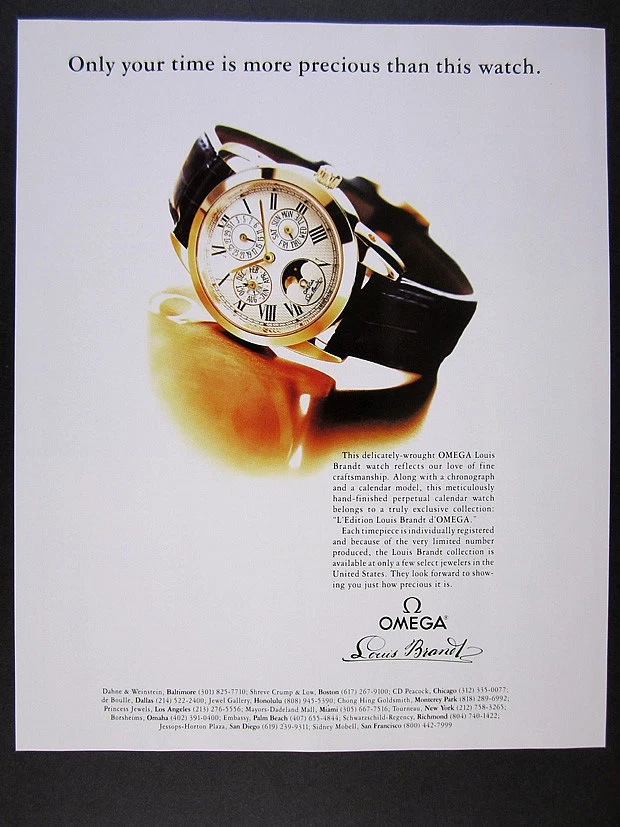 Omega louis brandt perpetual cheap