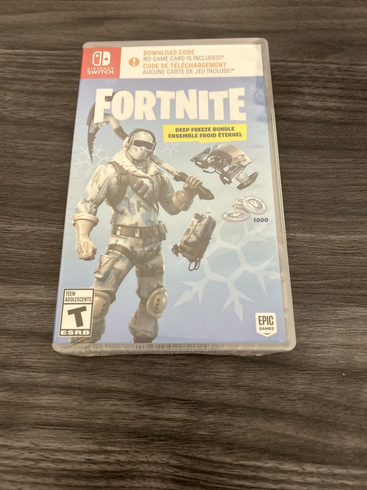 plisseret Hong Kong Ydmyg FORTNITE - DEEP FREEZE BUNDLE - Nintendo Switch *NEW SEALED* | eBay