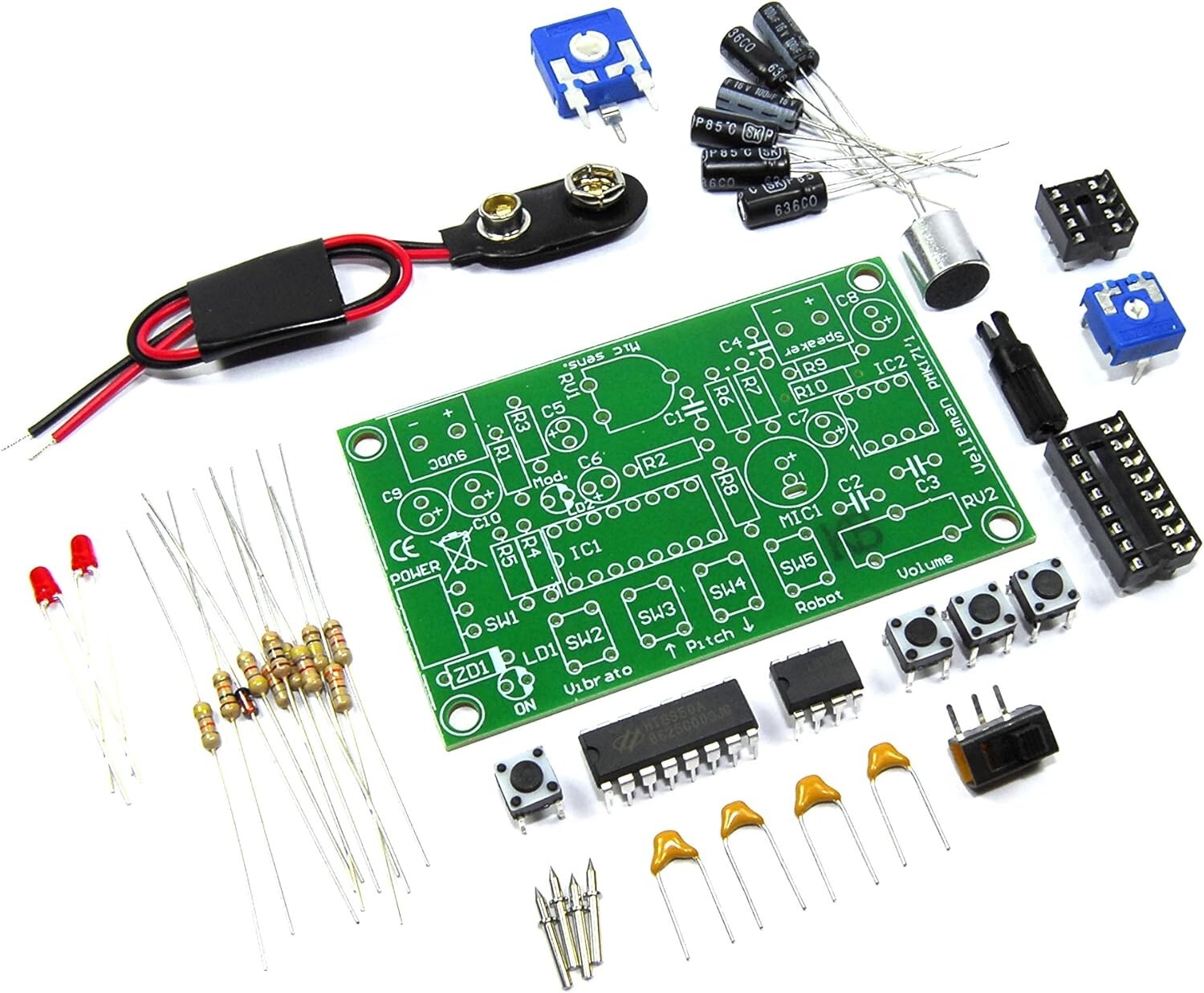 Velleman Voice Changer MK171 Electronic Kit New NOS eBay