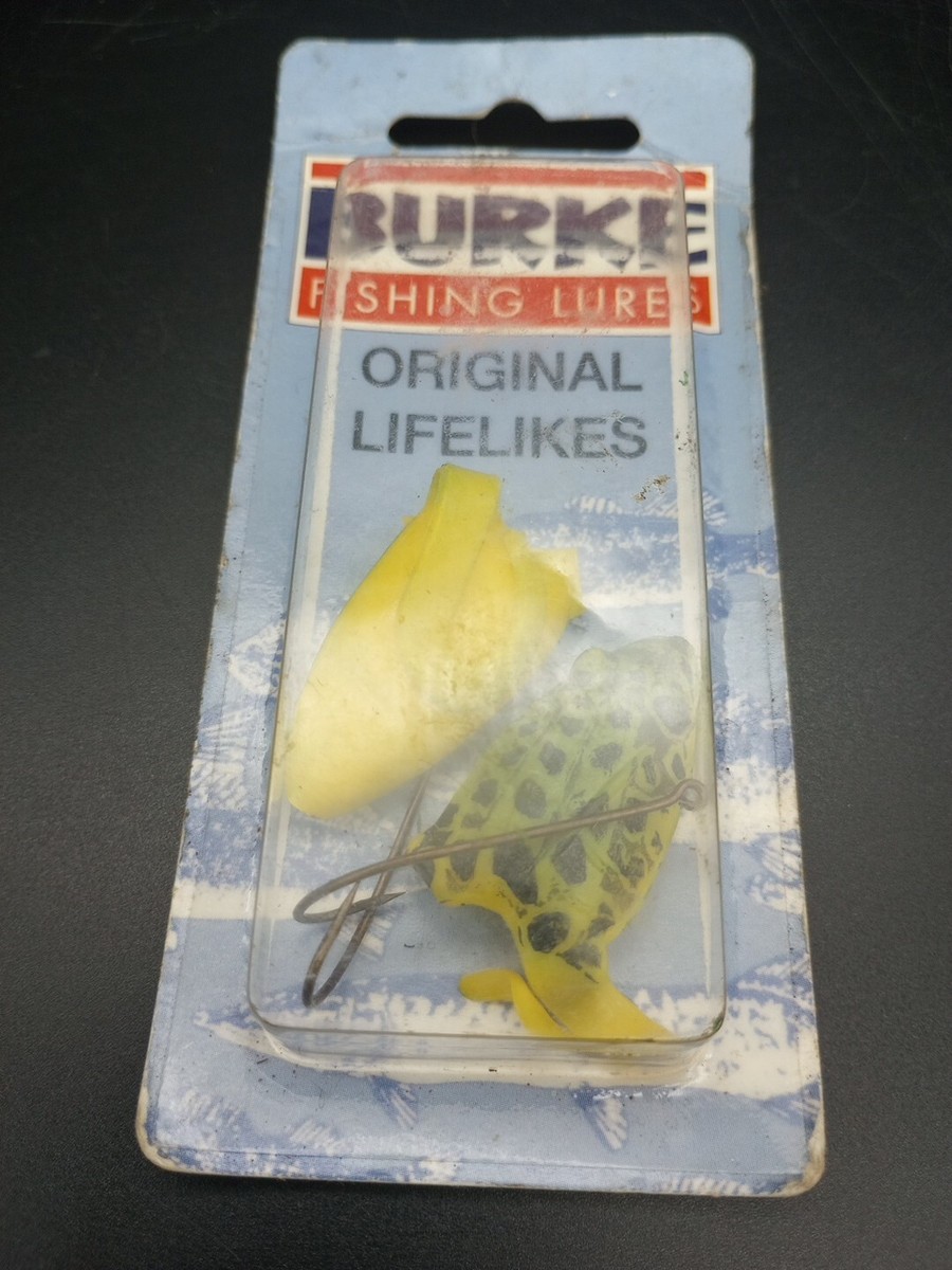 burky fishing lure Burke Fishing Lures Frogs Unopened Package