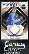 Daniel Lynch 2020 Panini Elite Extra Edition #PM-DL Prospect Materials Black