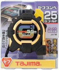 Tajima G3 Gold Lock Mag-Claw 25 Tape Measure convex 5.5m 25mm-width Metric NEW