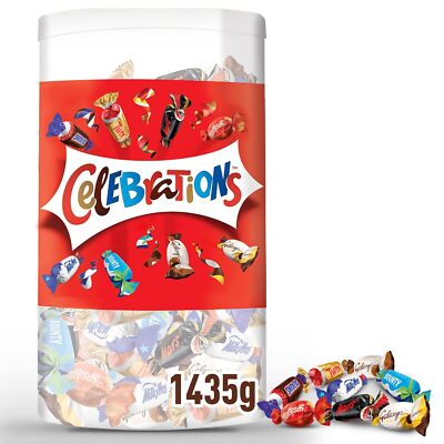 Celebrations Blisterbox, Mini-Schokoriegel Mix, Party-Mix Geschenk, Großpackung