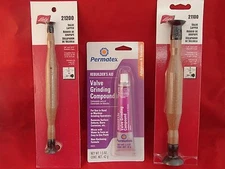PERMATEX 80036 VALVE LAPPING GRINDING COMPOUND LAPPER SEAT LISLE TOOL KIT SET