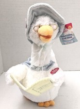 Cuddle Barn Mother Goose Plush with Board Book,Sings Seven songs