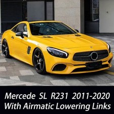 For 13-20 Mercedes Benz SL63 SL600 Adjustable Lowering Links Suspension Kit R231