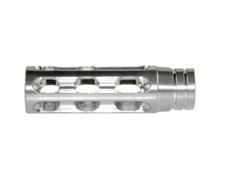 Stainless Steel Compact Muzzle Brake 1/2x28 TPI Thread or 5/8''x24 TPI Thread