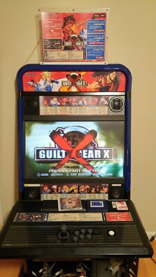 Sammy Guilty Gear X Instruction Art Set for Taito Vewlix Naomi