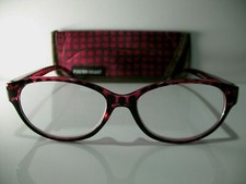 Foster Grant "MONICA" Women's Reading Glasses MAGENTA POLKA DOT BRAND NEW NWT