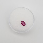 Antique 1920s $1200 .75ct OVAL CUT Natural RUBY LOOSE GEM