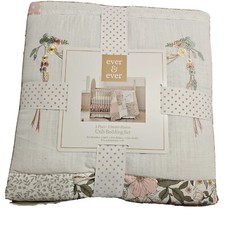 Ever  Ever 3 Piece Vibrant Blooms Crib Bedding Set